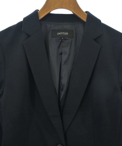 UNTITLED（アンタイトル）テーラードジャケット 紺 サイズ:1(S位) レディース/2200657479039