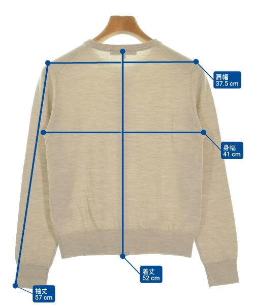 UNTITLED（アンタイトル）カーディガン ベージュ サイズ:2(M位) レディース/2200653245010