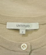UNTITLED（アンタイトル）カーディガン ベージュ サイズ:2(M位) レディース/2200653245010