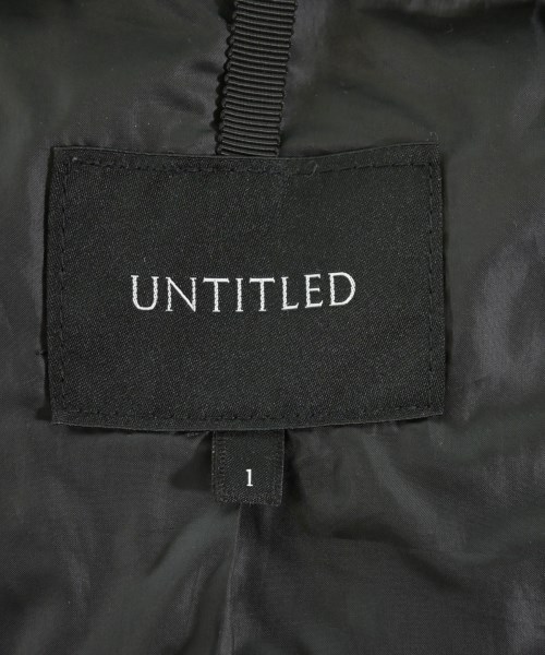 UNTITLED（アンタイトル）ダウンコート 黒 サイズ:1(S位) レディース/2200656290024