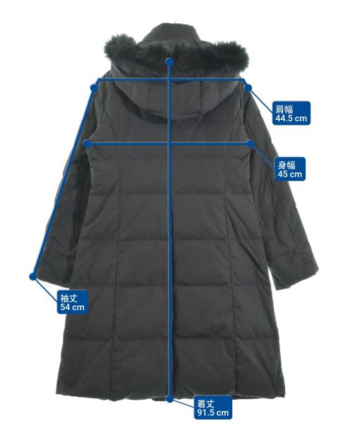 UNTITLED（アンタイトル）ダウンコート 黒 サイズ:1(S位) レディース/2200656290024