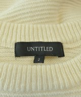 UNTITLED（アンタイトル）ニット・セーター 白 サイズ:F レディース/2200656290055