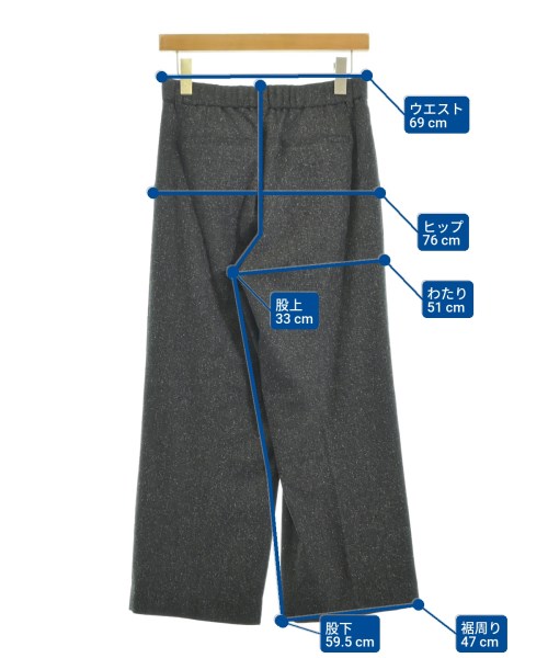 UNTITLED（アンタイトル）スラックス グレー サイズ:2(M位) レディース/2200656290062