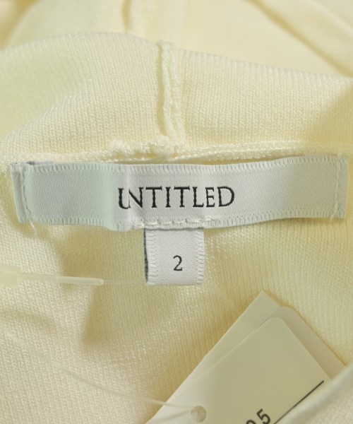 UNTITLED（アンタイトル）カーディガン 白 サイズ:2(M位) レディース/2200656410057