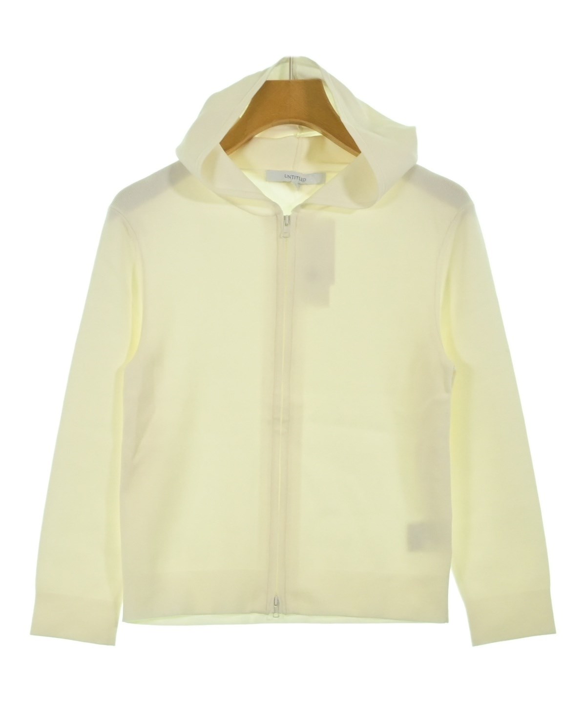 UNTITLED（アンタイトル）カーディガン 白 サイズ:2(M位) レディース