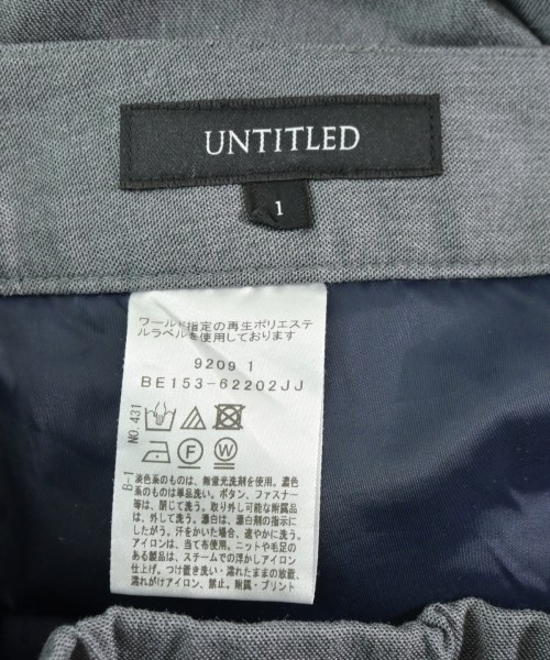 UNTITLED（アンタイトル）その他 グレー サイズ:1(S位) レディース/2200656978069