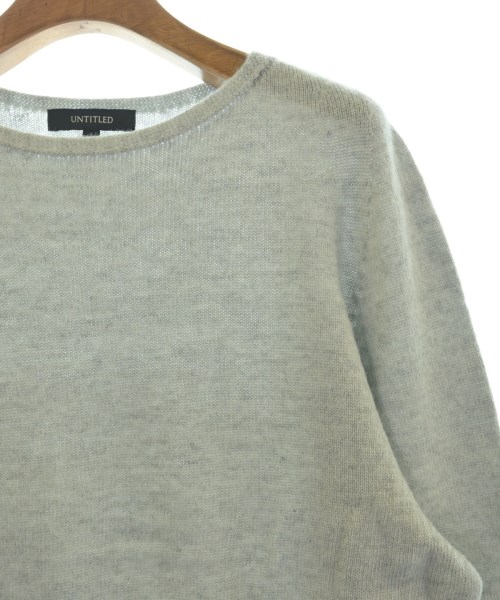 UNTITLED（アンタイトル）ニット・セーター グレー サイズ:2(M位) レディース/2200656978076