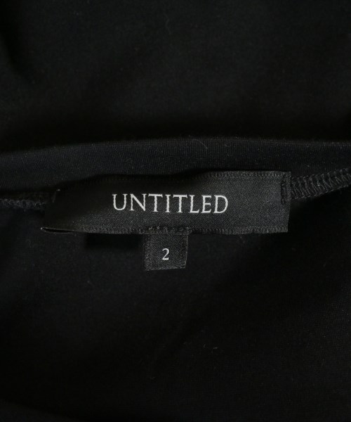 UNTITLED（アンタイトル）Tシャツ・カットソー 黒 サイズ:2(M位) レディース/2200656978090