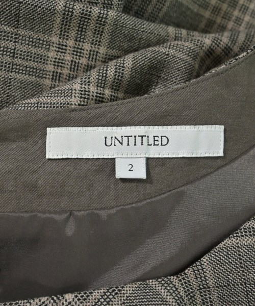 UNTITLED（アンタイトル）ワンピース ベージュ サイズ:2(M位) レディース/2200645140026