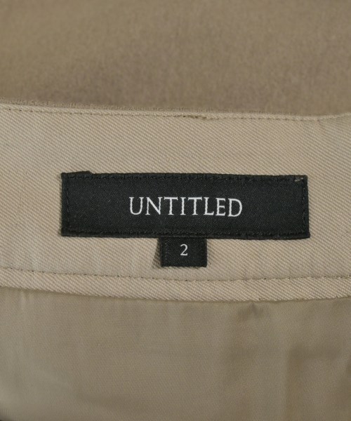 UNTITLED（アンタイトル）スラックス ベージュ サイズ:2(M位) レディース/2200658976094