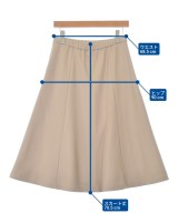 UNTITLED（アンタイトル）ロング・マキシ丈スカート ベージュ サイズ:2(M位) レディース/2200658976117