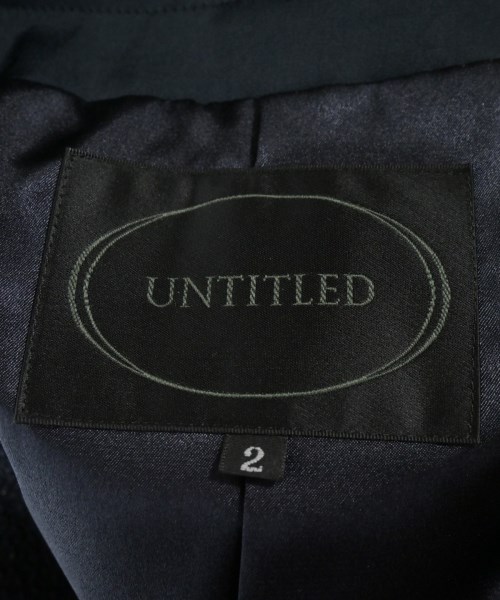 UNTITLED（アンタイトル）ノーカラージャケット 黒 サイズ:2(M位) レディース/2200659506023