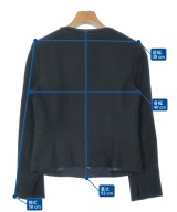 UNTITLED（アンタイトル）ノーカラージャケット 黒 サイズ:2(M位) レディース/2200659506023