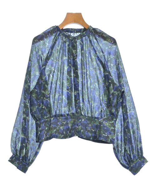 UNTITLED(アンタイトル)ブラウス 紺 サイズ:F/2200656846047