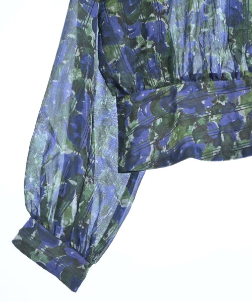 UNTITLED（アンタイトル）ブラウス 紺 サイズ:F レディース/2200656846047