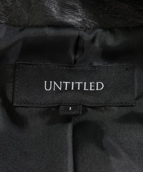 UNTITLED（アンタイトル）その他 黒 サイズ:1(S位) レディース/2200659682024