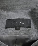 UNTITLED（アンタイトル）ノーカラージャケット グレー サイズ:2(M位) レディース/2200658728037