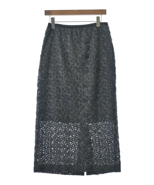 UNTITLED(アンタイトル)ロング・マキシ丈スカート 黒 サイズ:3(L位)/2200660971018