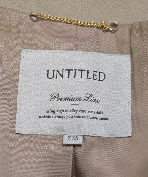 UNTITLED（アンタイトル）その他 ベージュ サイズ:XXS レディース/2200656352012