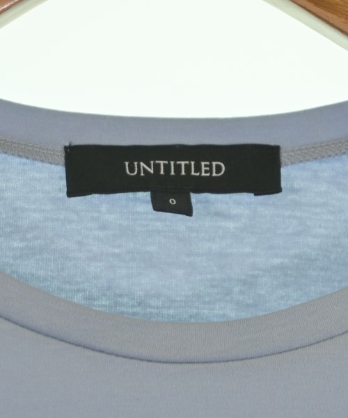 UNTITLED（アンタイトル）Tシャツ・カットソー 青 サイズ:0(XS位) レディース/2200656352029