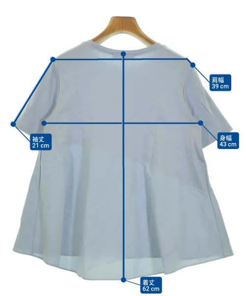 UNTITLED（アンタイトル）Tシャツ・カットソー 青 サイズ:0(XS位) レディース/2200656352029