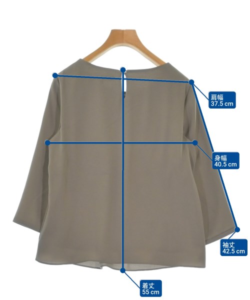 UNTITLED（アンタイトル）ブラウス ベージュ サイズ:1(S位) レディース/2200657520045