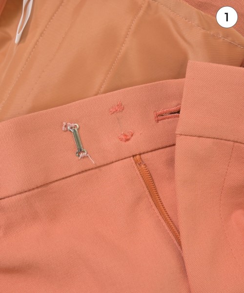 UNTITLED（アンタイトル）スラックス オレンジ サイズ:0(XS位) レディース/2200657565039