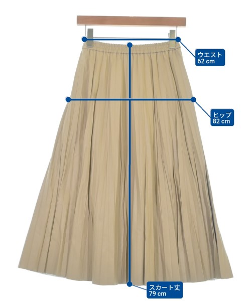 UNTITLED（アンタイトル）ロング・マキシ丈スカート ベージュ サイズ:1(S位) レディース/2200657565107