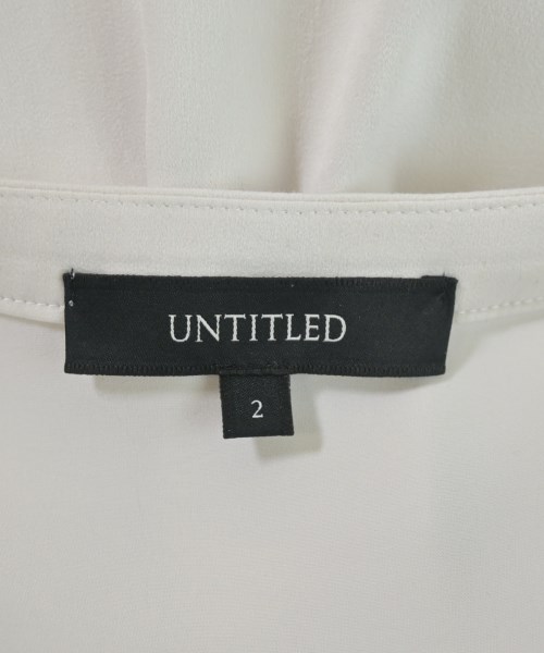 UNTITLED（アンタイトル）ブラウス 白 サイズ:2(M位) レディース/2200657565145