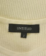 UNTITLED（アンタイトル）ニット・セーター 白 サイズ:2(M位) レディース/2200657565190