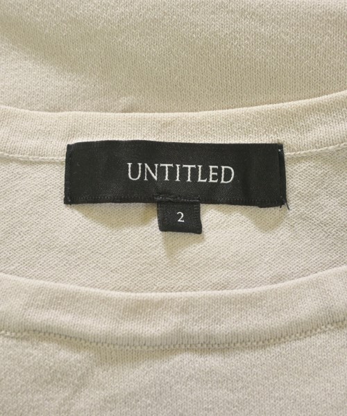 UNTITLED（アンタイトル）ニット・セーター ベージュ サイズ:2(M位) レディース/2200657565213