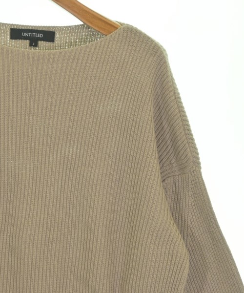 UNTITLED（アンタイトル）ニット・セーター 茶 サイズ:2(M位) レディース/2200657565237