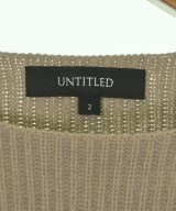 UNTITLED（アンタイトル）ニット・セーター 茶 サイズ:2(M位) レディース/2200657565237