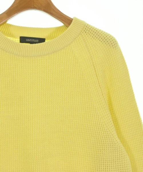 UNTITLED（アンタイトル）ニット・セーター 黄 サイズ:2(M位) レディース/2200657565251