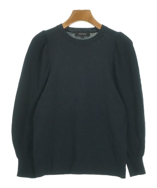 UNTITLED(アンタイトル)ニット・セーター 紺 サイズ:2(M位)/2200657565268