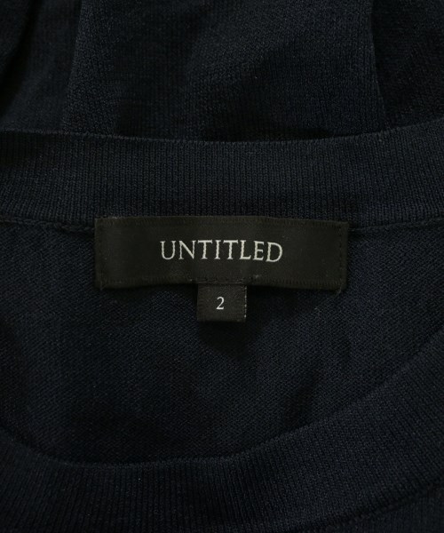 UNTITLED（アンタイトル）ニット・セーター 紺 サイズ:2(M位) レディース/2200657565268