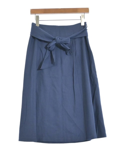 UNTITLED(アンタイトル)ロング・マキシ丈スカート 紺 サイズ:2(M位)/2200660681016