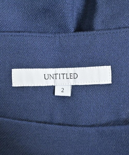 UNTITLED（アンタイトル）ロング・マキシ丈スカート 紺 サイズ:2(M位) レディース/2200660681016