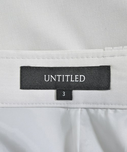 UNTITLED（アンタイトル）ロング・マキシ丈スカート グレー サイズ:3(L位) レディース/2200660681023