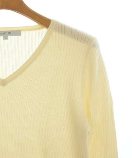 UNTITLED（アンタイトル）ニット・セーター 白 サイズ:2(M位) レディース/2200660681054