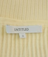UNTITLED（アンタイトル）ニット・セーター 白 サイズ:2(M位) レディース/2200660681054