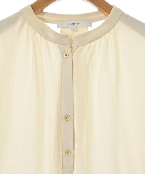 UNTITLED（アンタイトル）カジュアルシャツ ベージュ サイズ:2(M位) レディース/2200660681078