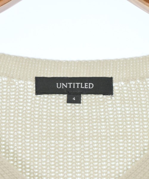 UNTITLED（アンタイトル）ニット・セーター グレー サイズ:4(XL位) レディース/2200658948114