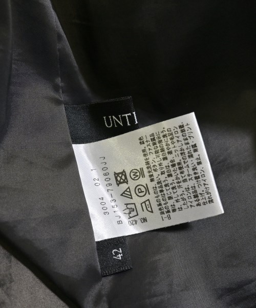 UNTITLED（アンタイトル）ロング・マキシ丈スカート グレー サイズ:42(L位) レディース/2200658948145