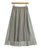 UNTITLED（アンタイトル）ロング・マキシ丈スカート グレー サイズ:1(S位) レディース/2200659126054