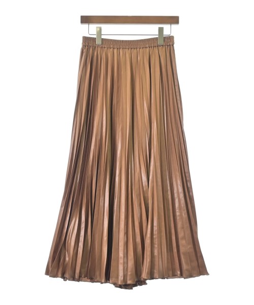 UNTITLED(アンタイトル)ロング・マキシ丈スカート 茶 サイズ:3(L位)/2200656518036