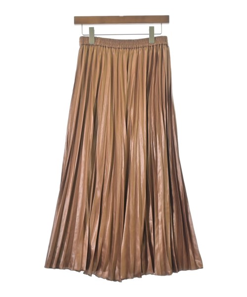 UNTITLED（アンタイトル）ロング・マキシ丈スカート 茶 サイズ:3(L位) レディース/2200656518036