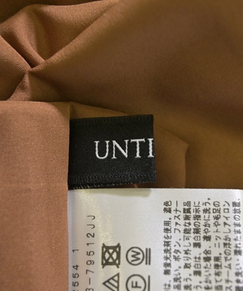 UNTITLED（アンタイトル）ロング・マキシ丈スカート 茶 サイズ:3(L位) レディース/2200656518036