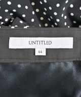 UNTITLED（アンタイトル）ロング・マキシ丈スカート 黒 サイズ:44(XL位) レディース/2200662026037