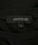 UNTITLED（アンタイトル）Tシャツ・カットソー 黒 サイズ:2(M位) レディース/2200659408105